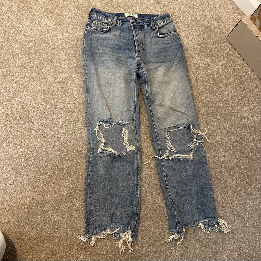 Free People Ripped Jeans